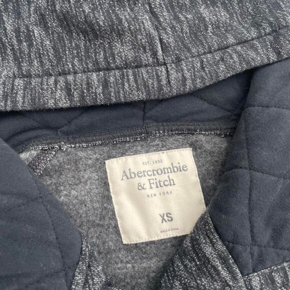 Abercrombie & Fitch Y2K Winter Jacket Women's XS 2000s Vintage Asymmetrical 00s - Picture 2 of 3